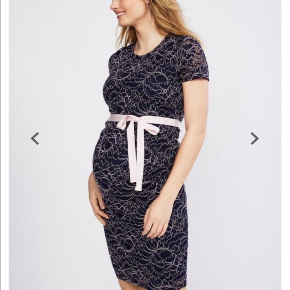 Lace Maternity dress- NWT - Picture 3 of 6